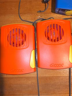 O2 cool portable fans