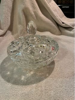 Vintage Anchor Hocking Lidded Candy Dish