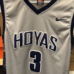Allen Iverson Georgetown College Jersey Size M