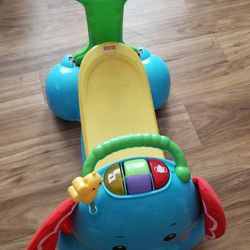Fisher-Price 3-in-1 Bounce, Stride and Ride Elephant... $25