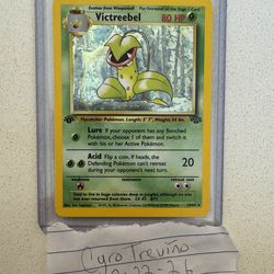 Victreebel #14/64 1st Edition Jungle LP Pokemon