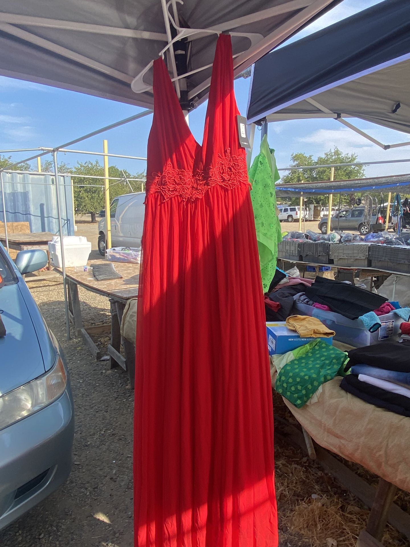 Beautiful Long Red Dress