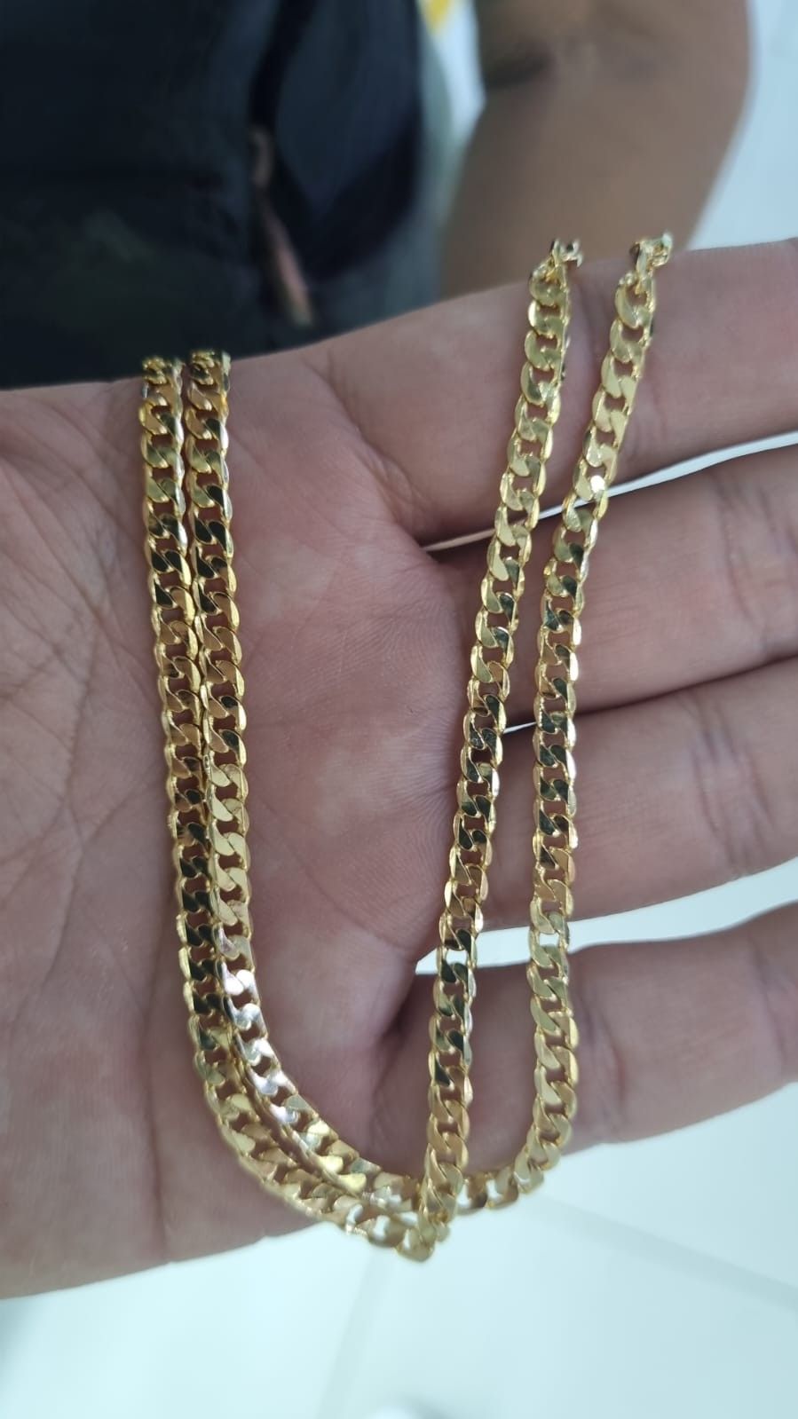 18k gold plated chains