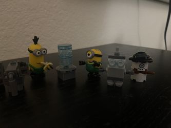 christmas minions legos set