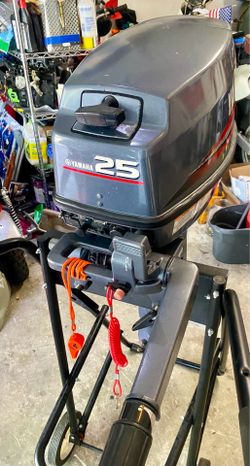 2011 25Hp Yamaha long shaft outboard motor