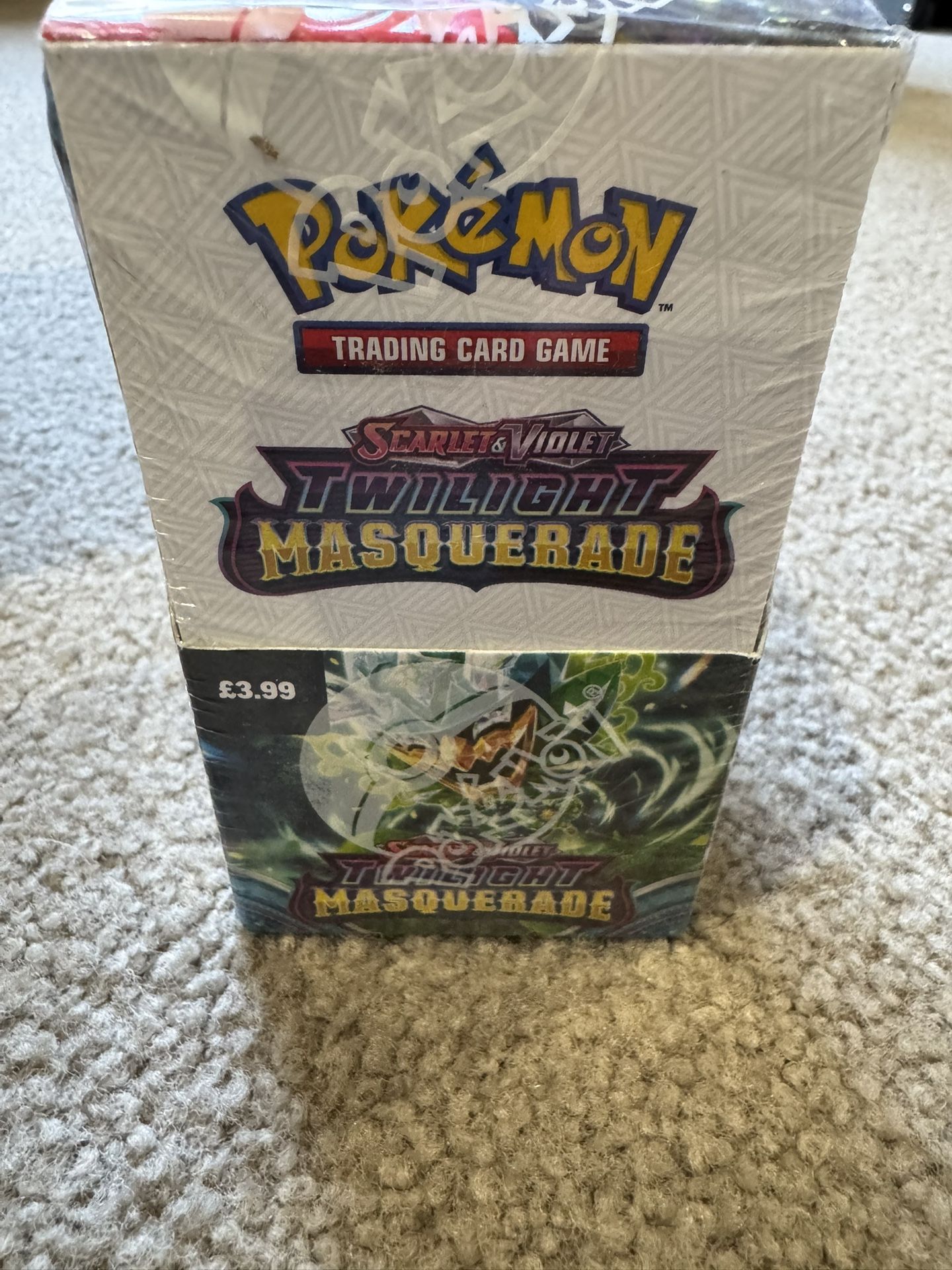 Pokemon-SV Twilight Masquerade Half Booster Box