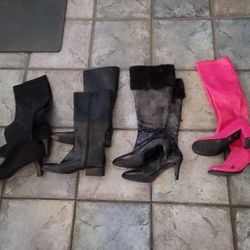 Size 8 Woman's Boots $20 Ea Pair