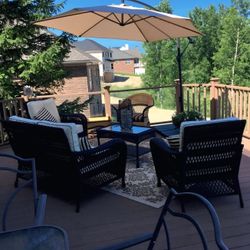Outdoor Patio Umbrella – Cantilever & Offset Styles | Great for Deck, Pool, or Garden