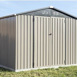 8x6 steel storage new in th box