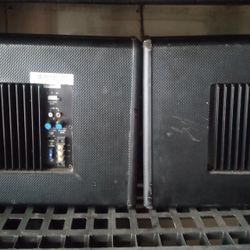 2 10" Amplified Speaker's For Car 