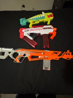 Nerf Gun Lot of 3 Blasters