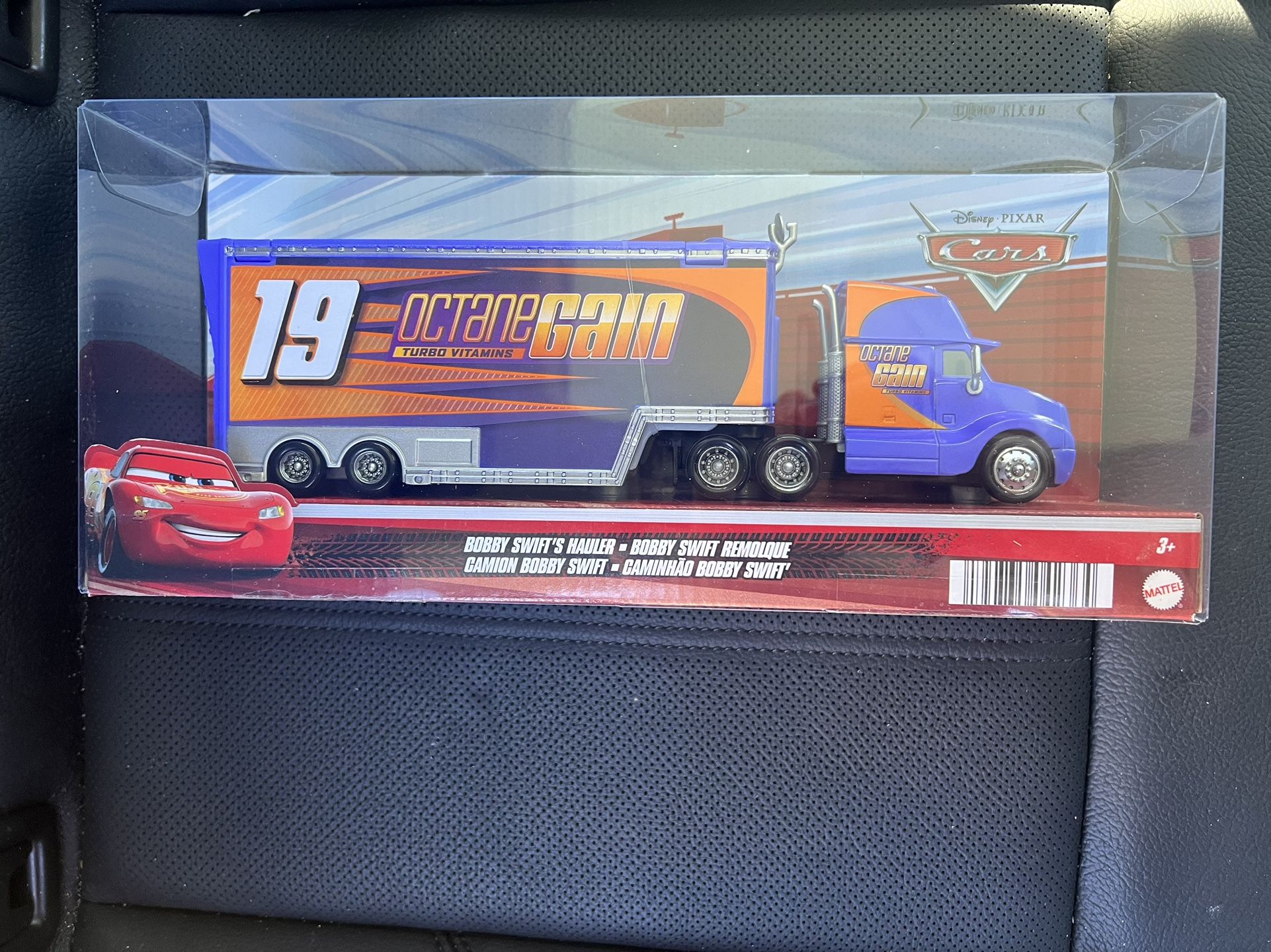 Mattel Disney Pixar Cars BOBBY SWIFT’S HAULER Octane Gain #19 Walmart Exclusive