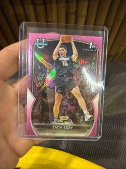 Zach Edey Bowman U Chrome Pink Bowman 1st