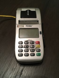 FIRST DATA FD50 CREDIT CARD TERMINAL