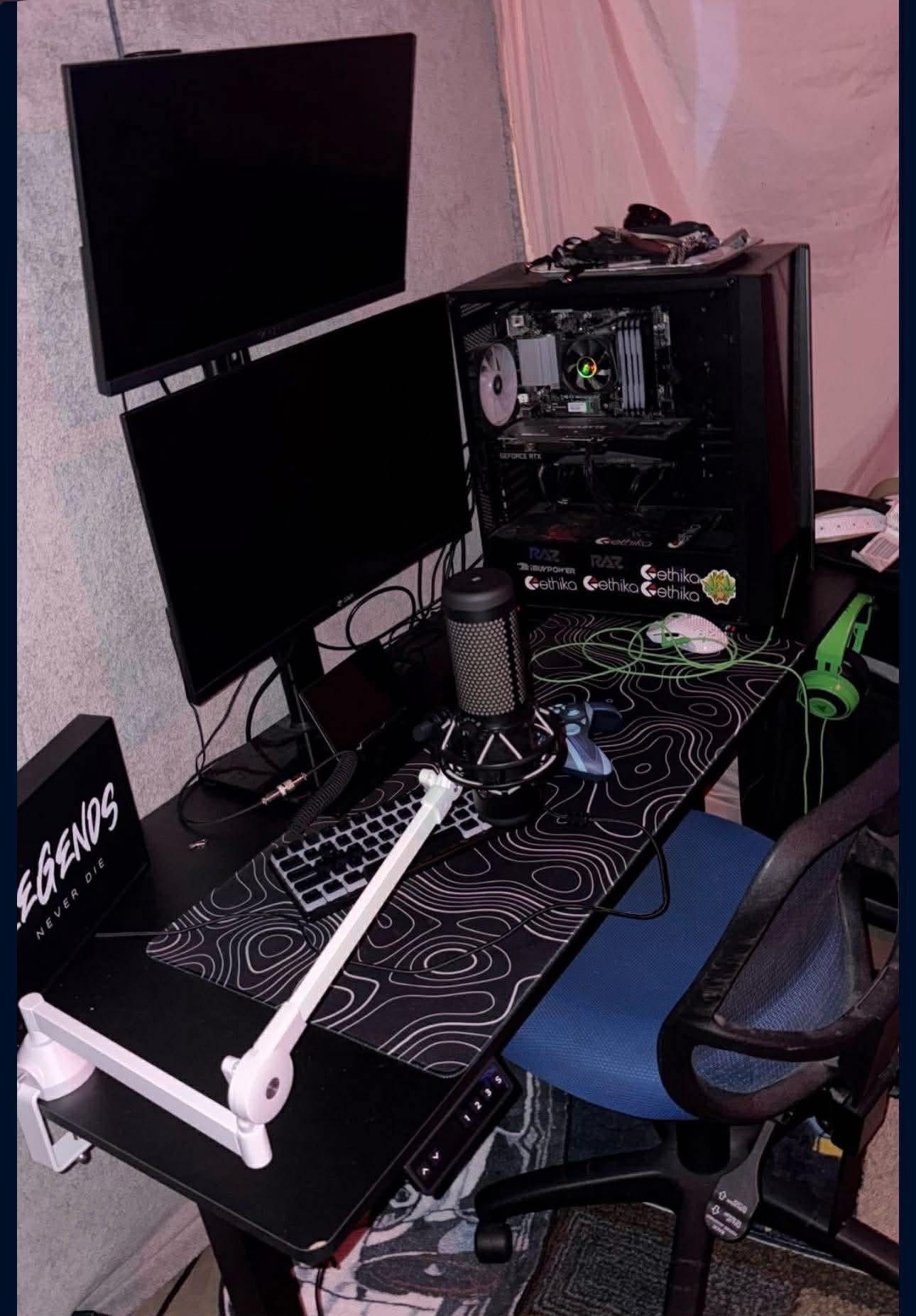 High performance Gaming PC setup