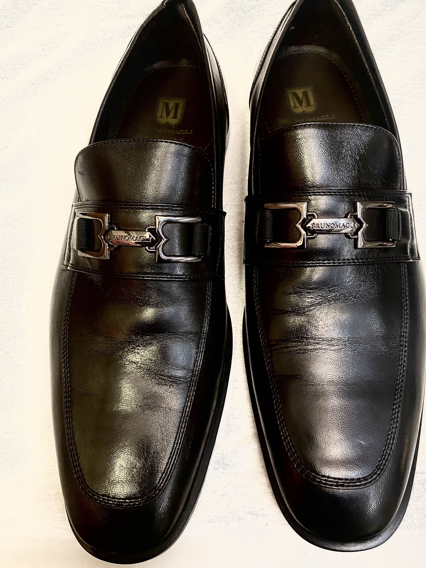 Bruno Mali Black Leather Loafer