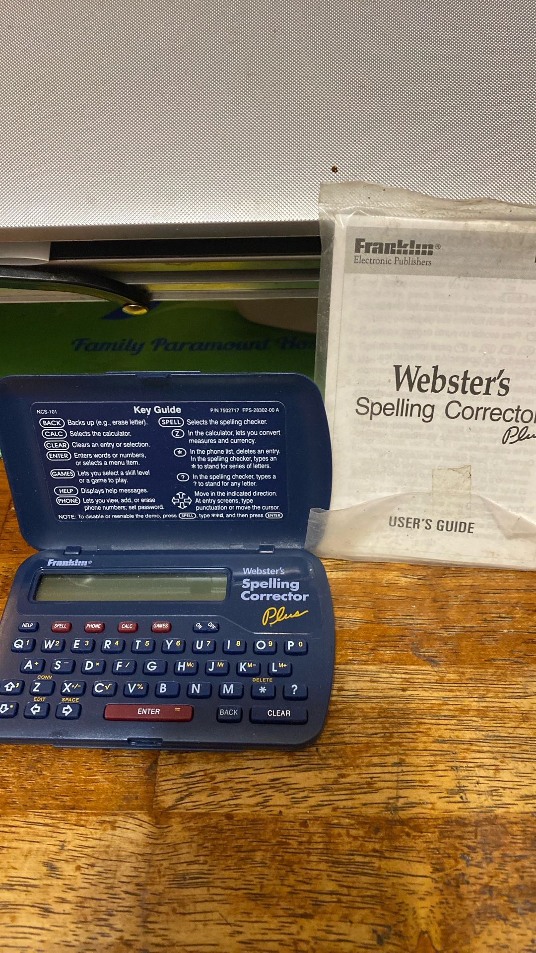 Webster’s Spelling Corrector