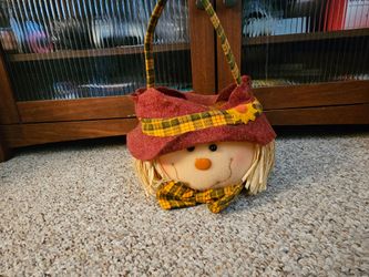 2006 Prima Creations Fall Scarecrow Basket
