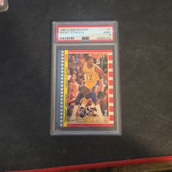 PSA 9, 1987 Fleer Sticker Magic Johnson