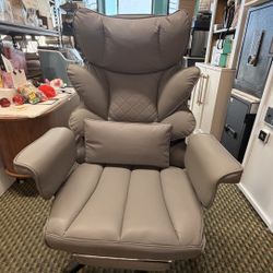 Dowinx Big and Tall Office Chair with Pocket Spring Cushion,High Back Computer Gaming Chairs with Adjustable Armrests and Lumbar Support,Executive Des