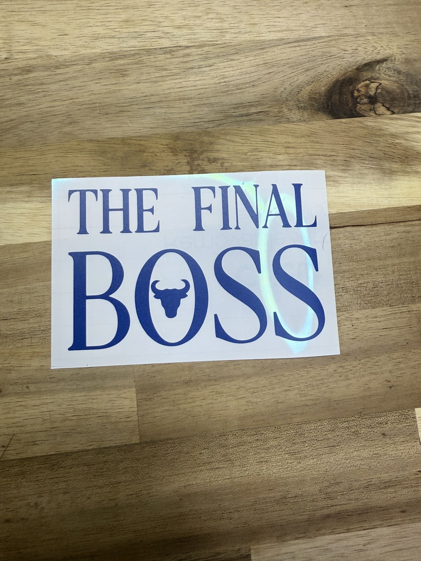 [WWE] The Final Boss Decal 