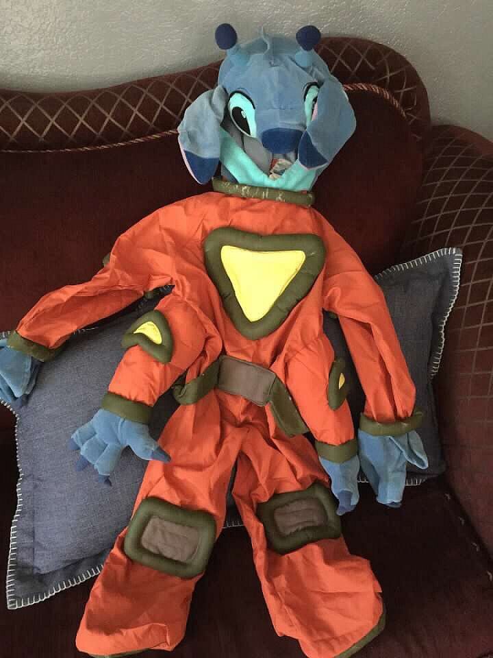 DISNEYLAND STITCH COSTUME DISNEY ALIEN STITCH COSTUME