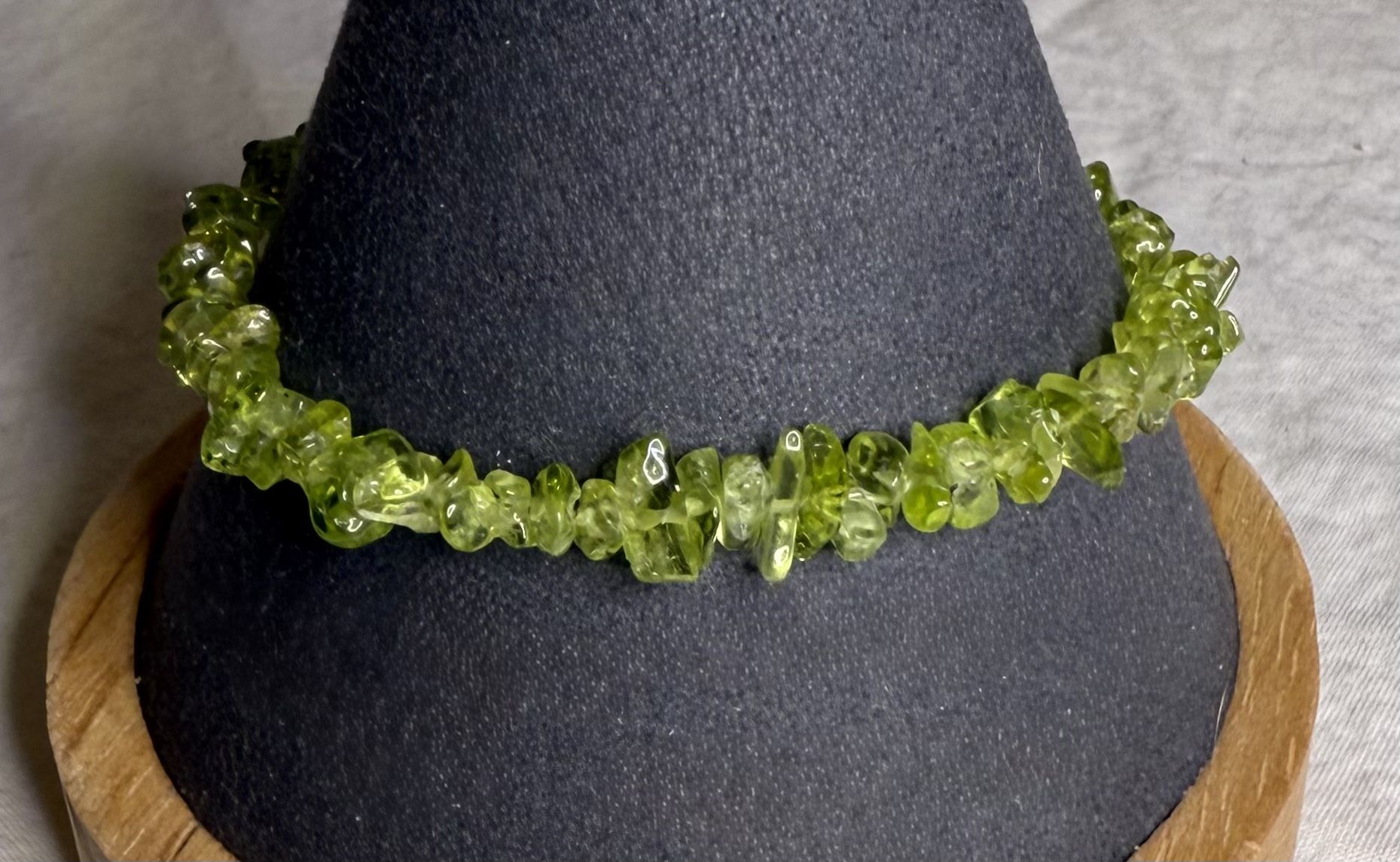 Peridot Sterling Silver Bracelet