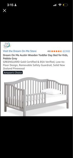 toddler Day Bed and brand new mattress