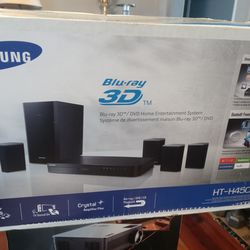 Samsung Surround Sound System 500 Watt Brand New In The Box  $375