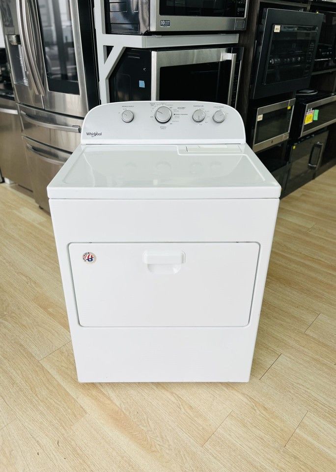 whirlpool cu. ft. dryer with accudry sensor drying system white