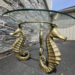 Pier 1 Imports Golden Seahorse Coffee Table