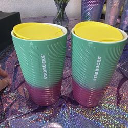 Brand New Starbucks 12oz Ceramic 2023 X2