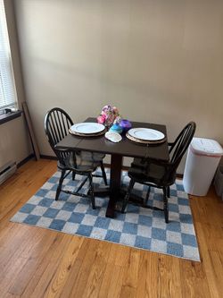 Checkered Rug 4x5.5