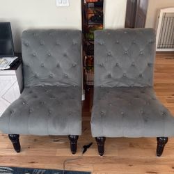 Decorative Gray Chairs