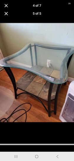 Set of three tables, dog house