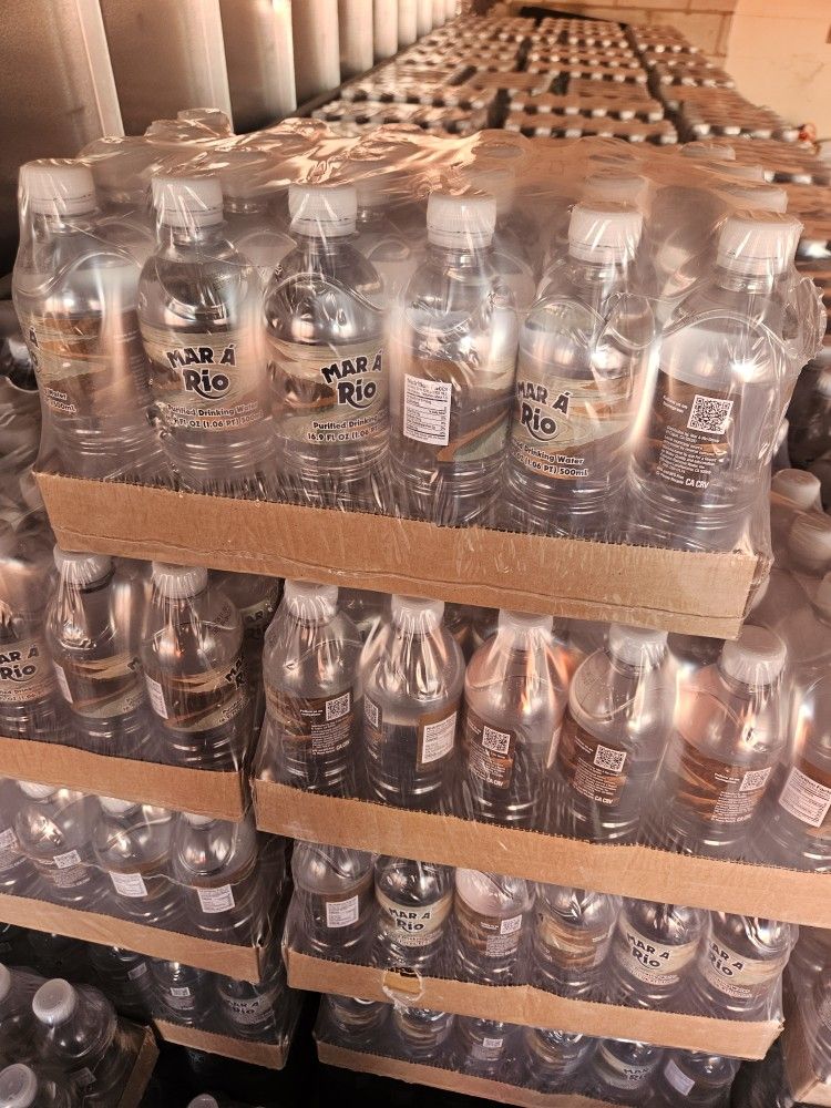 30 Cases Of Mar Á Rio Purified Water