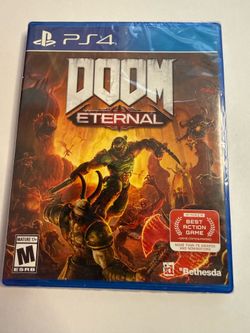 DOOM Eternal – PS4 – Brand New Factory Sealed – $18