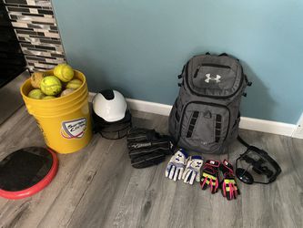 Softball supplies