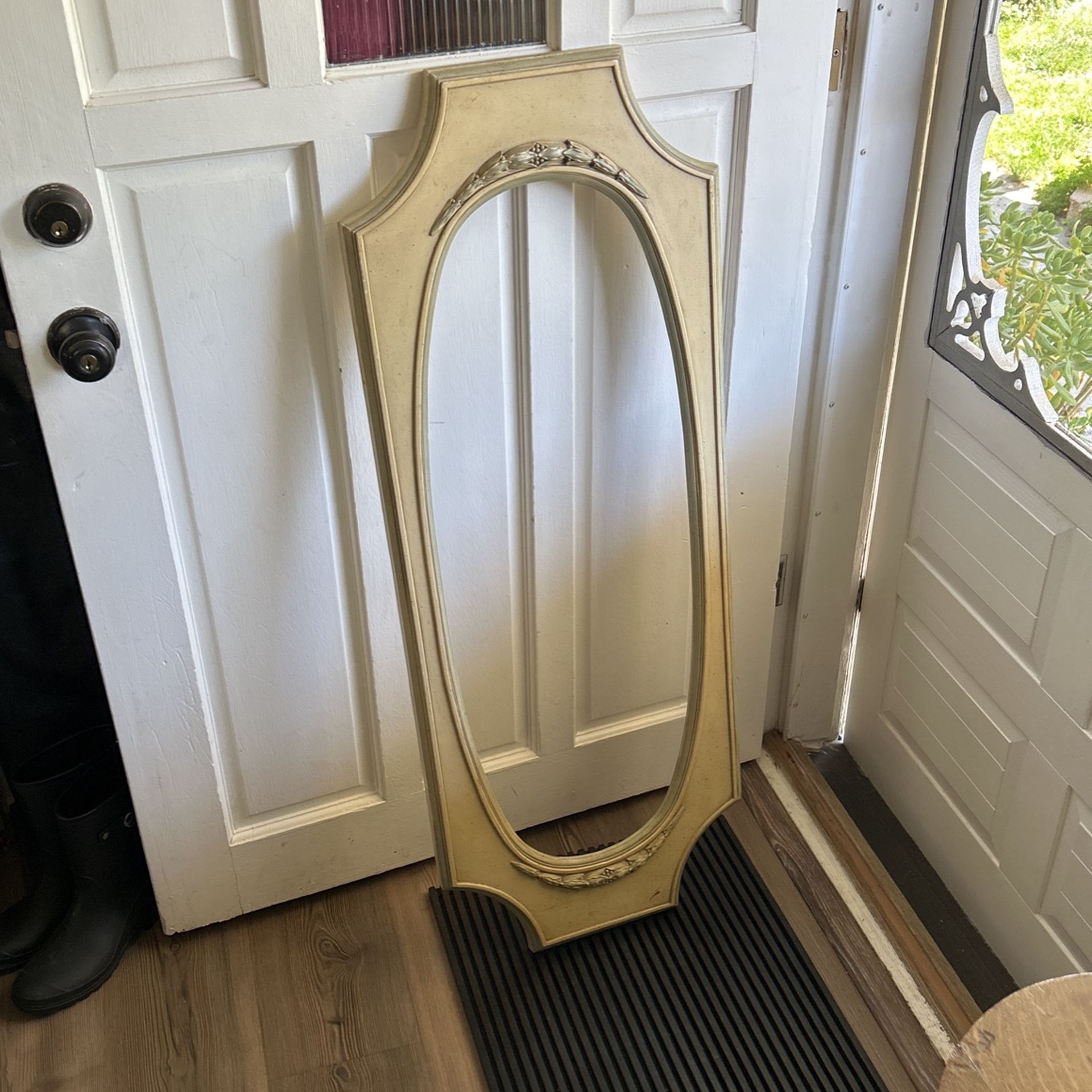 Vintage Basic Witz Furniture Mirror Frame 