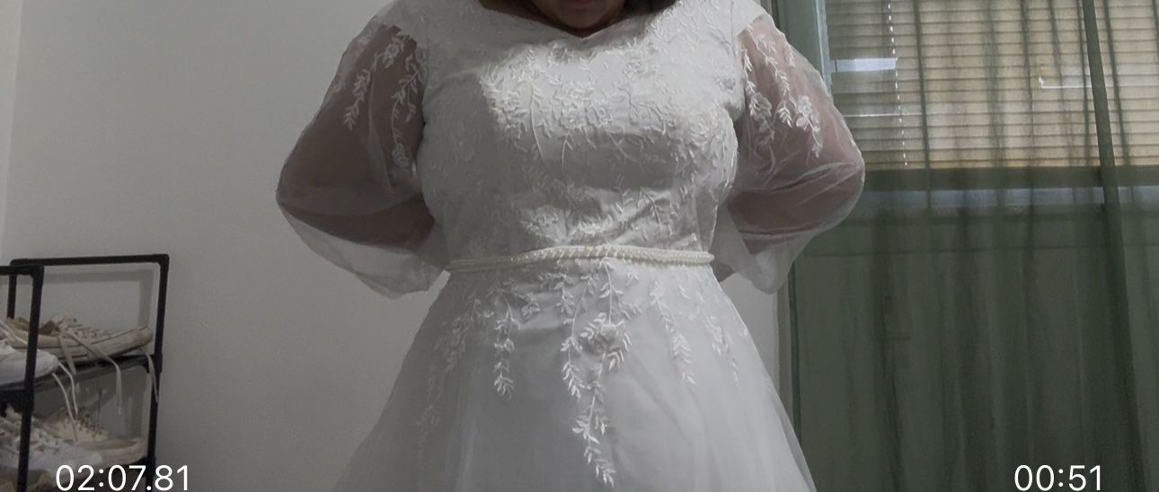 WEDDING DRESS SIZE 16W