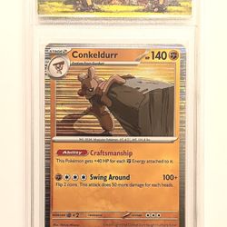 CONKELDURR HOLO | SCARLET & VIOLET: BLACK BOLT #049/086 | ENCAPSULATED