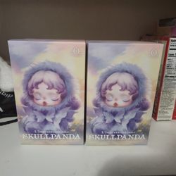 Popmart Skullpanda  L'impressionnisme Windflower And Amber 