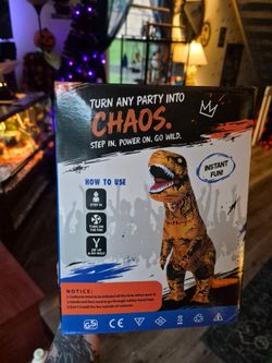 T-Rex Inflatable Costume