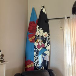 Decorative surfboards 