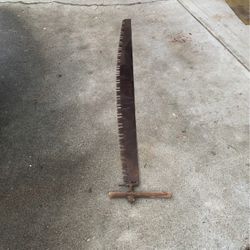Antique 7’ Saw