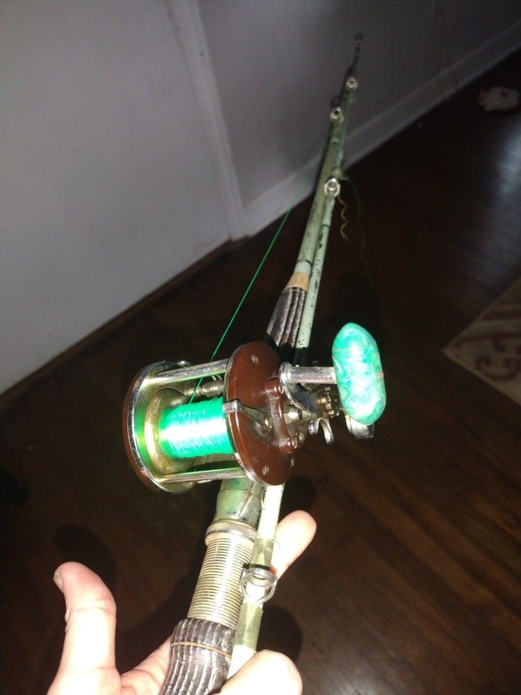 Penn Peerless No 9 With Matching Rod