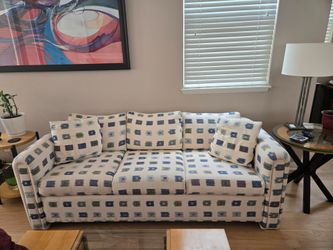 Custom Sofa and Chair.