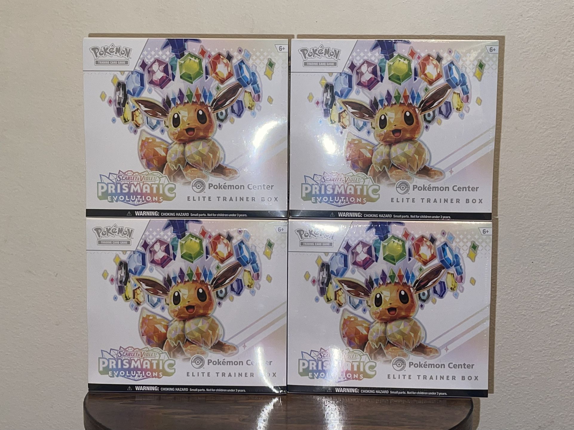 Pokemon Center Exclusive Prismatic Evolutions Elite Trainer Box ETB