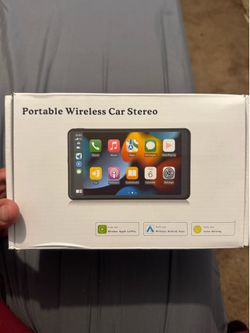 Portable wireless car stereo
