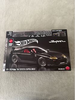 Mattel Brick Shop Hot Wheels '94 Toyota Supra MKIV Set